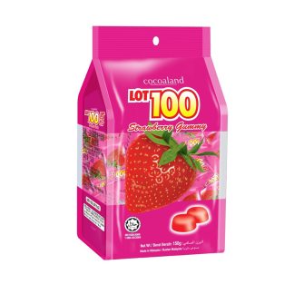 LOT 100 Fruity Gummy Strawberry